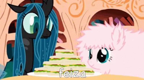 Feiza Pink Fluffy Unicorns Dancing On Rainbows GIF