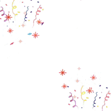 Felicidades Congrats Colorful Greeting Text GIF