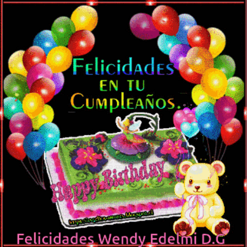 Felicitaciones De Cumpleaños GIF