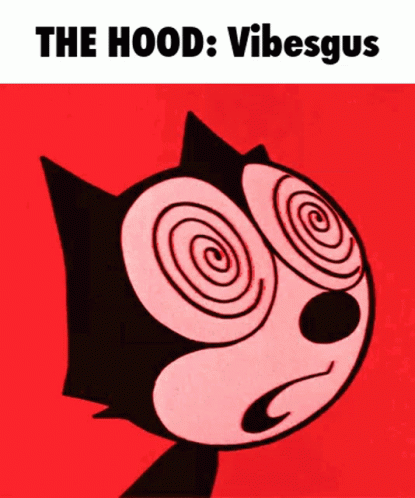 Felix The Cat Hypnotized GIF