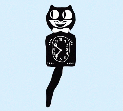 Felix The Cat Wall Clock GIF