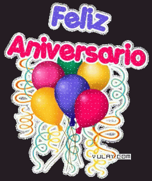 Feliz Aniversario 296 X 352 Gif GIF