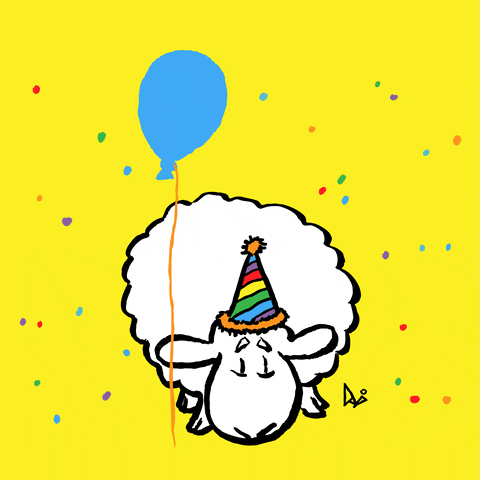 Feliz Aniversario 480 X 480 Gif GIF