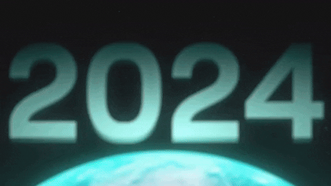 Feliz Año 2024 480 X 270 Gif GIF