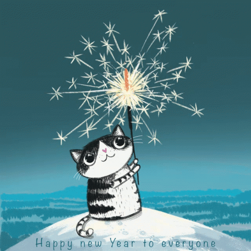 Feliz Año Nuevo 2024 498 X 498 Gif GIF