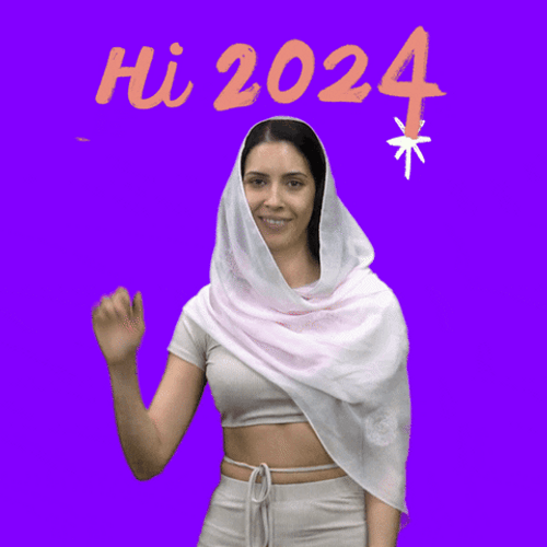 Feliz Año Nuevo 2024 GIF