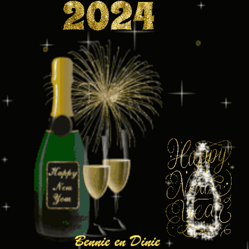 Feliz Año Nuevo 2024 GIF
