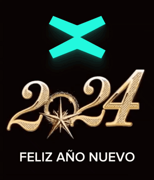 Feliz Año Nuevo 2024 GIF