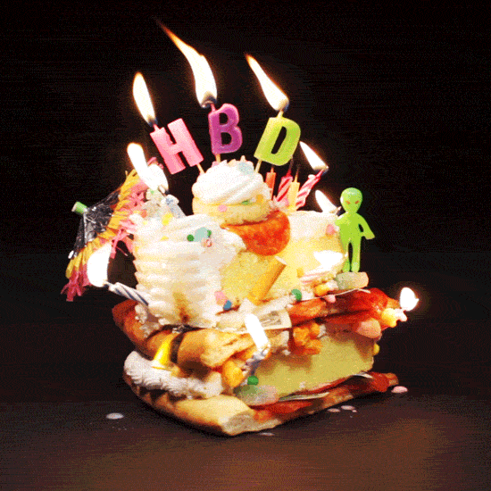 Feliz Cumpleaños Aesthetic 550 X 550 Gif GIF