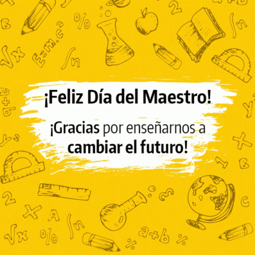 Feliz Dia De La Educadora GIF