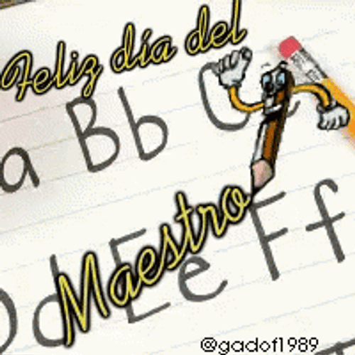 Feliz Dia De La Educadora GIF