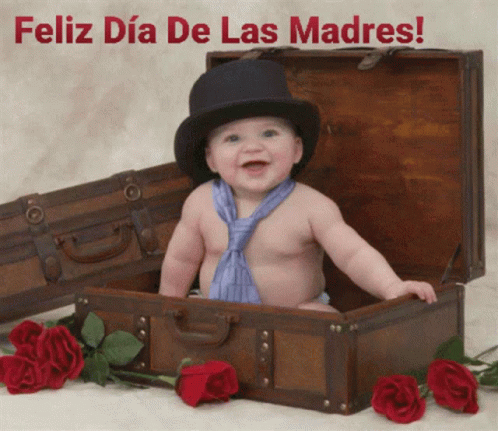 Feliz Dia De La Madre Cute Baby GIF