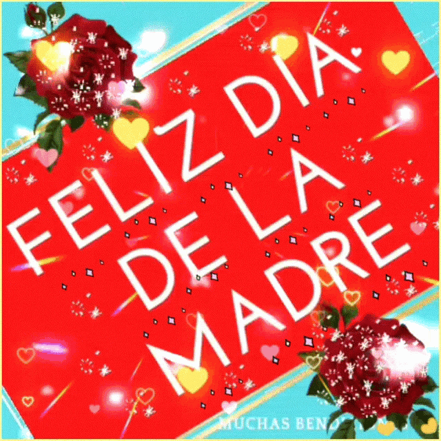 Feliz Dia De La Madre Mucha Bendedas GIF