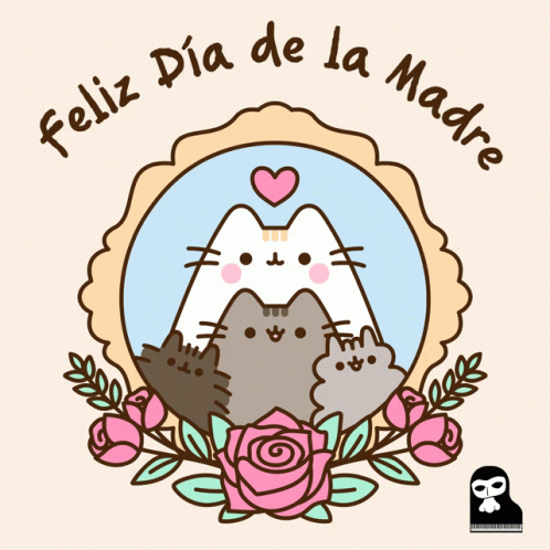 Feliz Dia De La Madre Pusheen Cat GIF
