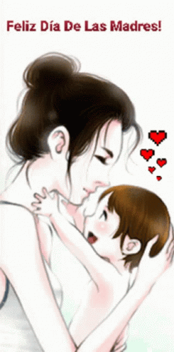 Feliz Dia De La Madres Loving Mom GIF