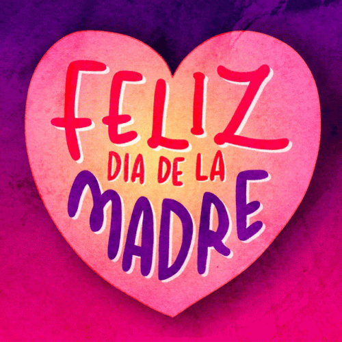 Feliz Dia De La Madres Pumping Heart GIF