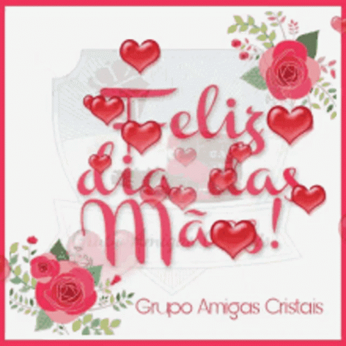 Feliz Dia De Las Madres Hearts GIF