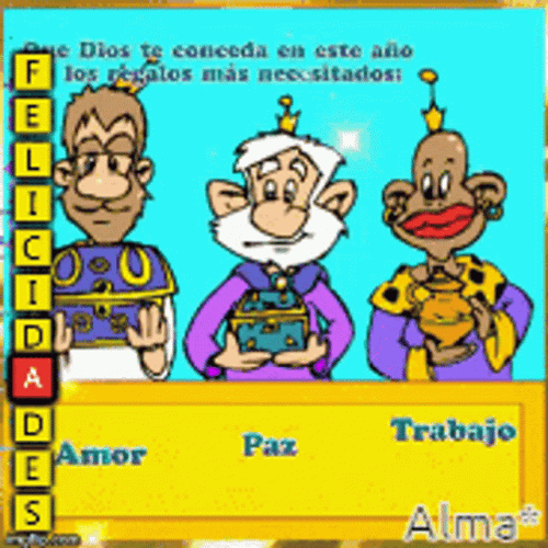 Feliz Dia De Reyes Magos GIF