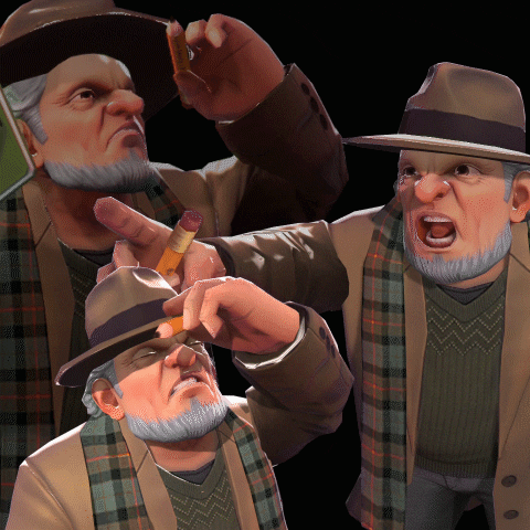 Feliz Día Del Abuelo 480 X 480 Gif GIF