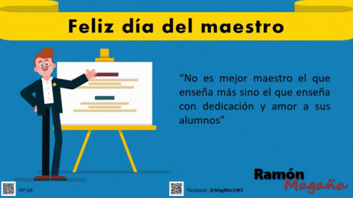 Feliz Dia Del Maestro 498 X 280 Gif GIF