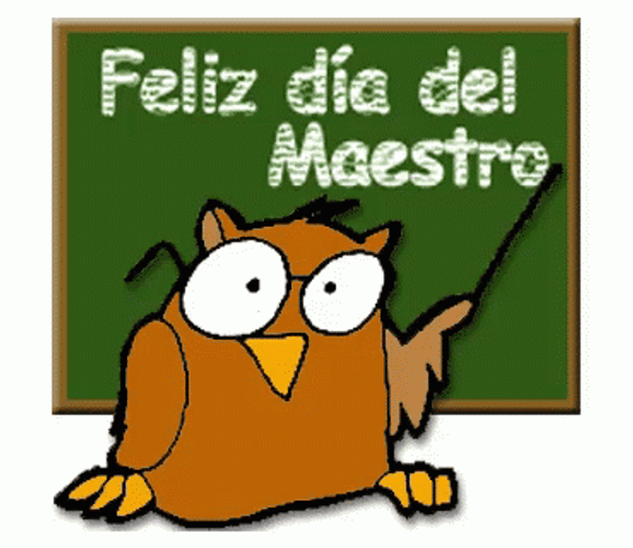 Feliz Dia Del Maestro GIF