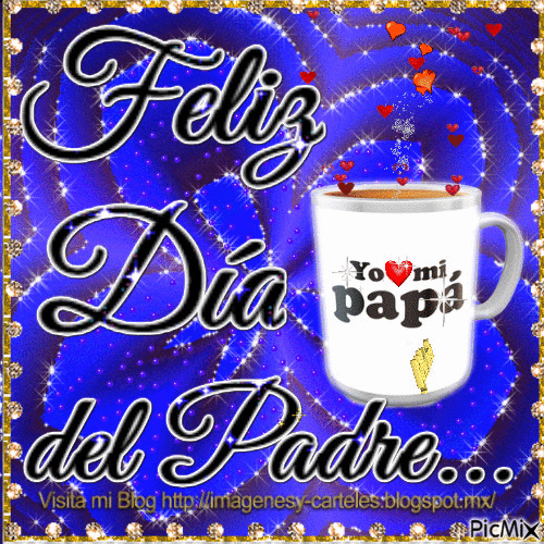 Feliz Dia Del Padre Coffee Mug GIF