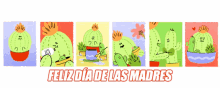 Feliz Die De Las Madres Cacti GIF
