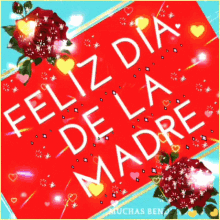Feliz Die De Las Madres Two Roses GIF