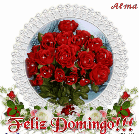 Feliz Domingo Greeting Card GIF