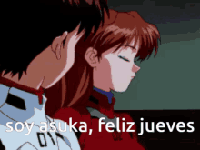 Feliz Jueves Asuka Weird Smirk GIF