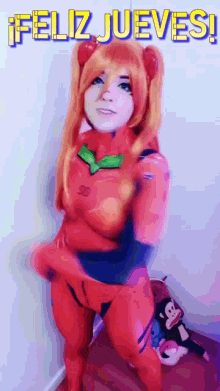 Feliz Jueves Motfrais Cosplayer Dancing GIF