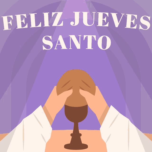 Feliz Jueves Santo GIF