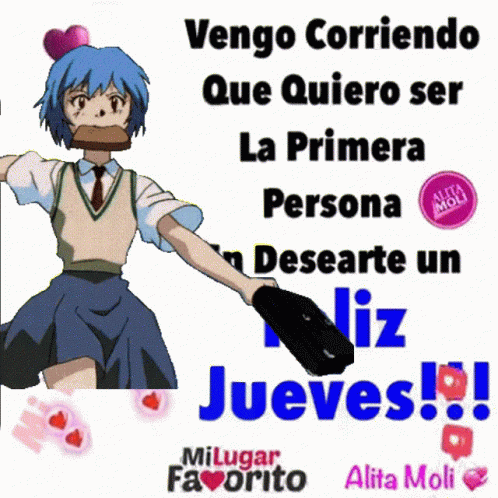 Feliz Jueves With Late School Girl GIF