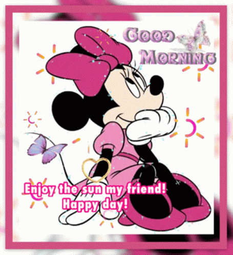 Feliz Martes Good Morning Minnie Mouse GIF