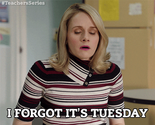 Feliz Martes I Forgot It's Tuesday GIF