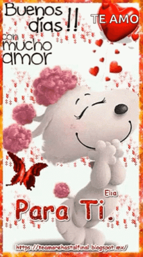 Feliz Martes Snoopy GIF