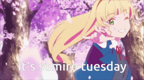 Feliz Martes Sumire Heanna GIF