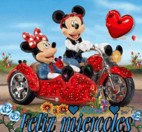 Feliz Miercoles Minnie Mouse GIF