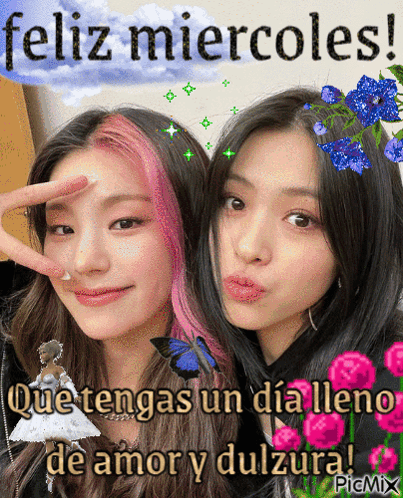 Feliz Miercoles Ryujin And Yeji GIF