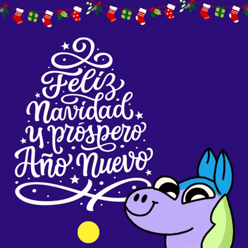 Feliz Navidad Amiga GIF