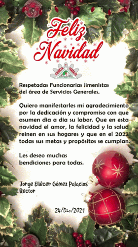 Feliz Navidad Amiga 280 X 498 Gif GIF