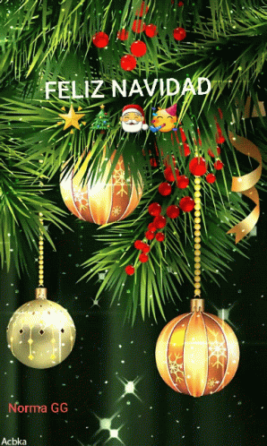 Feliz Navidad Amiga 298 X 498 Gif GIF