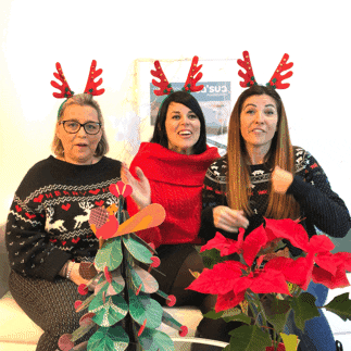 Feliz Navidad Amiga 323 X 323 Gif GIF