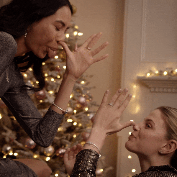 Feliz Navidad Amiga 600 X 600 Gif GIF