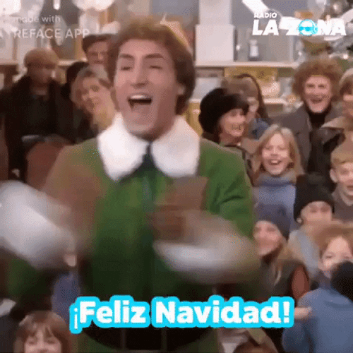 Feliz Navidad Amiga GIF