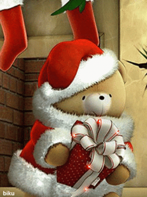 Feliz Navidad Amiga GIF