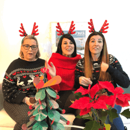 Feliz Navidad Amiga GIF