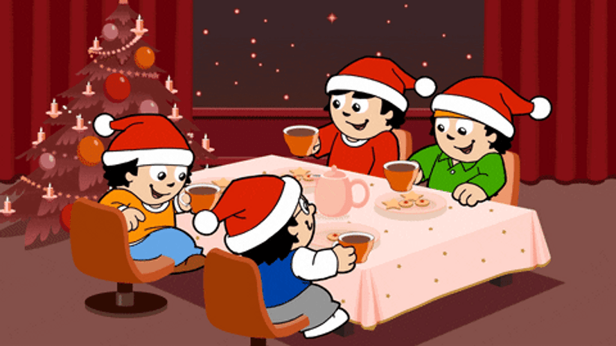 Feliz Navidad Amiga GIF