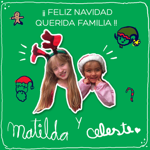 Feliz Navidad Amiga GIF