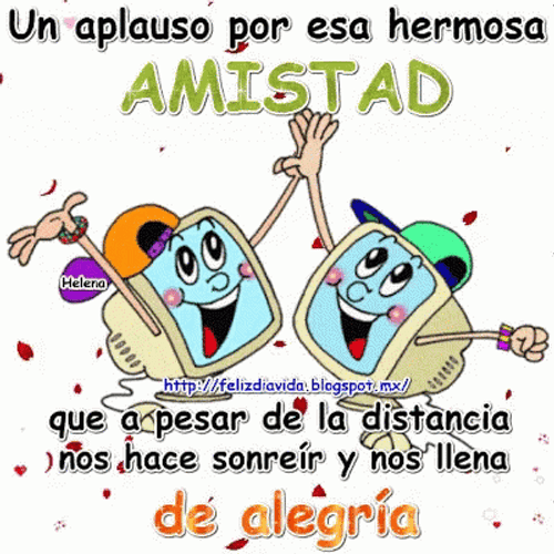 Feliz Navidad Amiga GIF